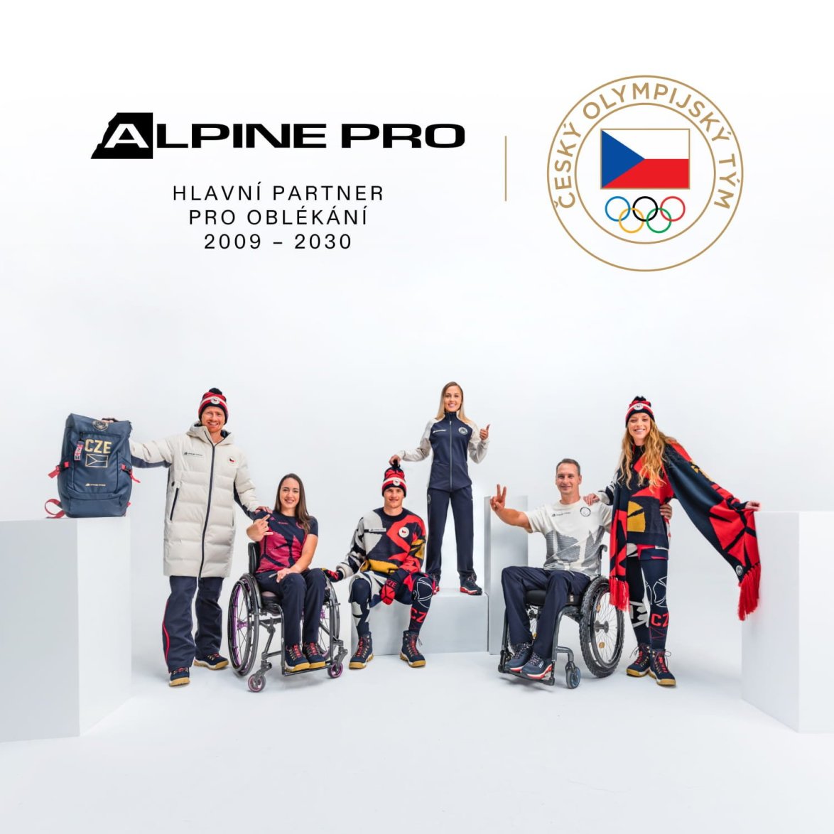 Do Milána a Cortiny míří rekordní česká paralympijská výprava. A my jsme hrdě u toho.