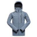 ALPINE PRO - HOOR 2 PÁNSKÁ SOFTSHELLOVÁ BUNDA S MEMBRÁNOU