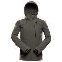 ALPINE PRO - HOOR 2 PÁNSKÁ SOFTSHELLOVÁ BUNDA S MEMBRÁNOU
