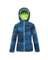 ALPINE PRO - EZORO DĚTSKÁ SOFTSHELLOVÁ BUNDA S MEMBRÁNOU