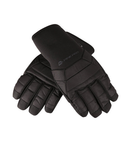 ALPINE PRO - GOMME LYŽAŘSKÉ RUKAVICE S WATER REPELLENCY