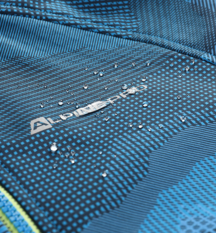 ALPINE PRO - EZORO DĚTSKÁ SOFTSHELLOVÁ BUNDA S MEMBRÁNOU