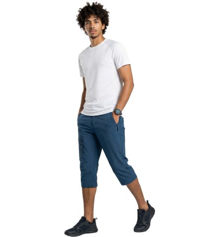 ALPINE PRO - WEDER 2 PÁNSKÉ SOFTSHELLOVÉ CAPRI KALHOTY
