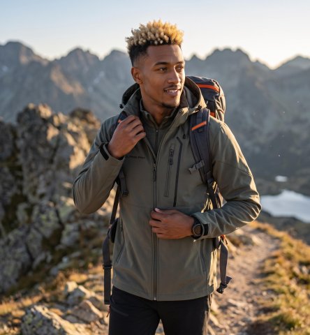 ALPINE PRO - HOOR 2 PÁNSKÁ SOFTSHELLOVÁ BUNDA S MEMBRÁNOU