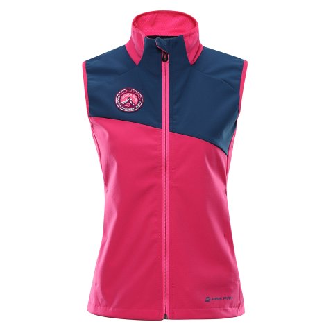 ALPINE PRO - WERSA DÁMSKÁ SOFTSHELLOVÁ VESTA