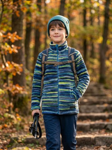 ALPINE PRO - EFLINO DĚTSKÁ FLEECOVÁ MIKINA SE SUPRATHERM