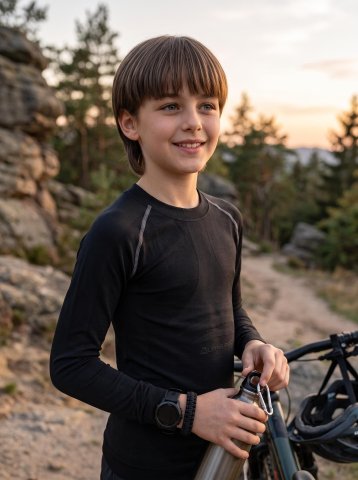 ALPINE PRO - AMBOSO DĚTSKÉ FUNKČNÍ PRÁDLO - TRIKO