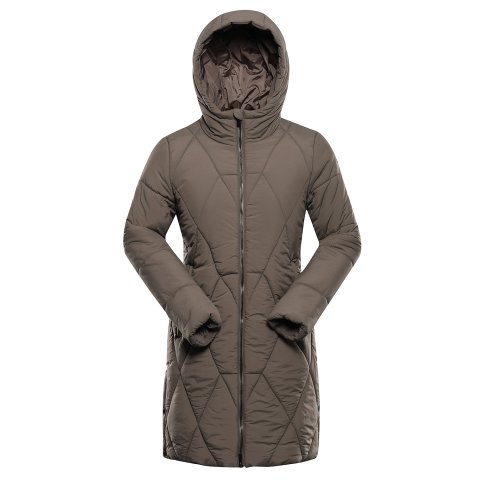 ALPINE PRO - DEFRA 2 DÁMSKÝ ULTRALEHKÝ ZIMNÍ KABÁT