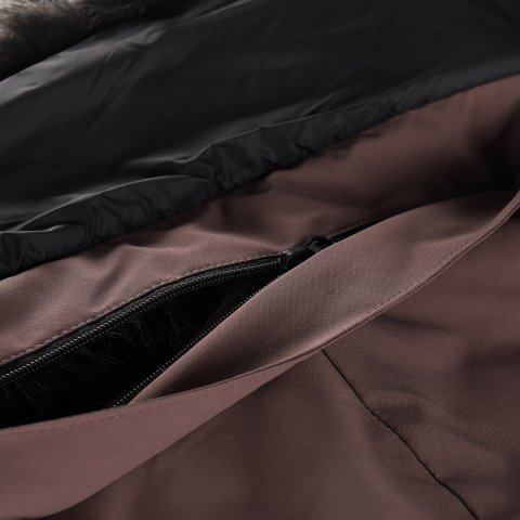 ALPINE PRO - WUSSA 2 DÁMSKÝ ZIMNÍ KABÁT S MEMBRÁNOU PTX