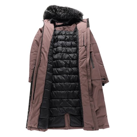 ALPINE PRO - WUSSA 2 DÁMSKÝ ZIMNÍ KABÁT S MEMBRÁNOU PTX