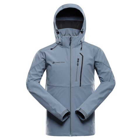 ALPINE PRO - HOOR 2 PÁNSKÁ SOFTSHELLOVÁ BUNDA S MEMBRÁNOU