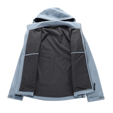 ALPINE PRO - HOOR 2 PÁNSKÁ SOFTSHELLOVÁ BUNDA S MEMBRÁNOU