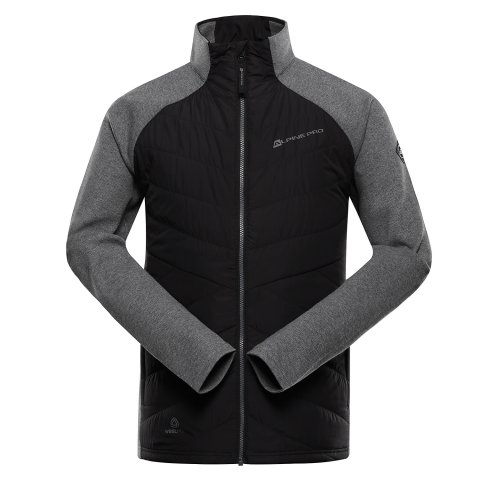 ALPINE PRO - JORW 2 PÁNSKÁ MIKINA S NANOTEX AQUAPEL