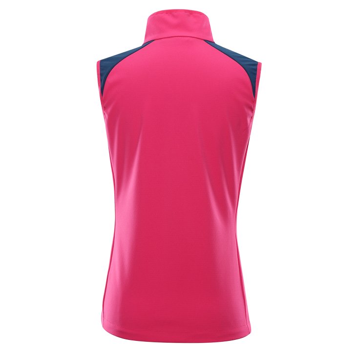 ALPINE PRO - WERSA DÁMSKÁ SOFTSHELLOVÁ VESTA
