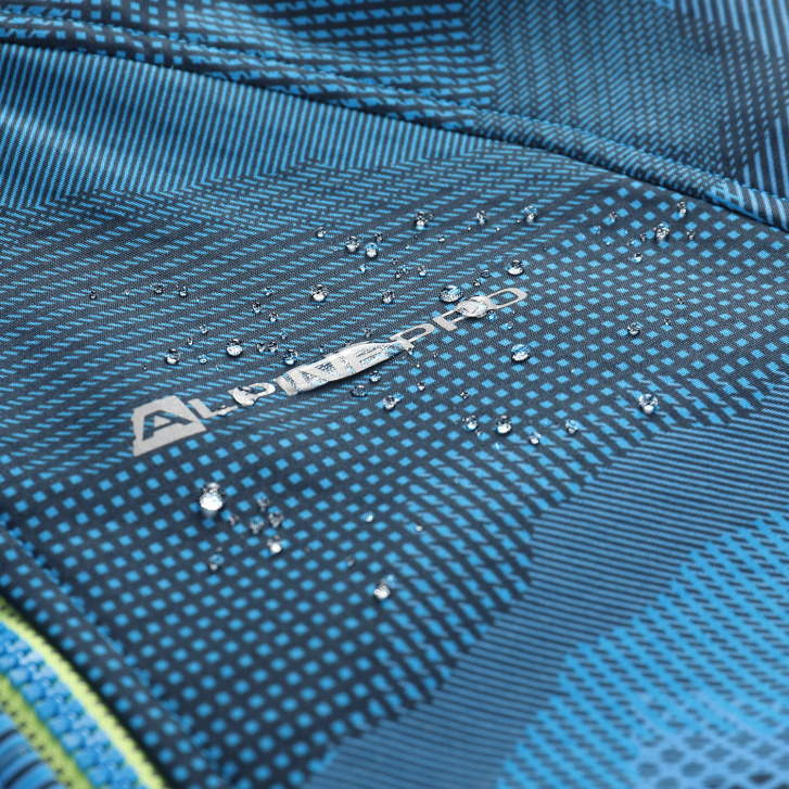 ALPINE PRO - EZORO DĚTSKÁ SOFTSHELLOVÁ BUNDA S MEMBRÁNOU