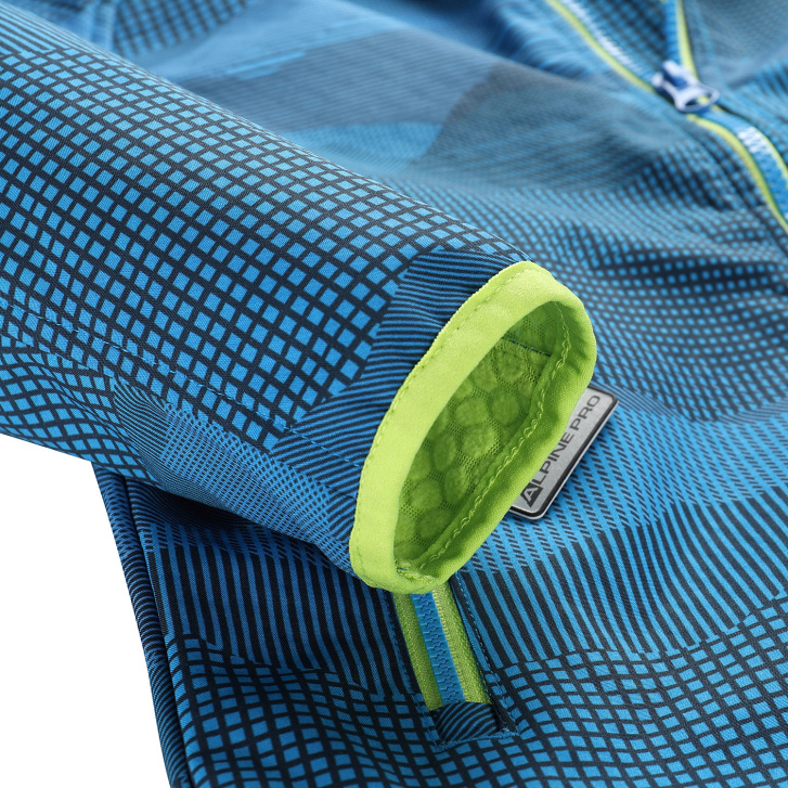 ALPINE PRO - EZORO DĚTSKÁ SOFTSHELLOVÁ BUNDA S MEMBRÁNOU