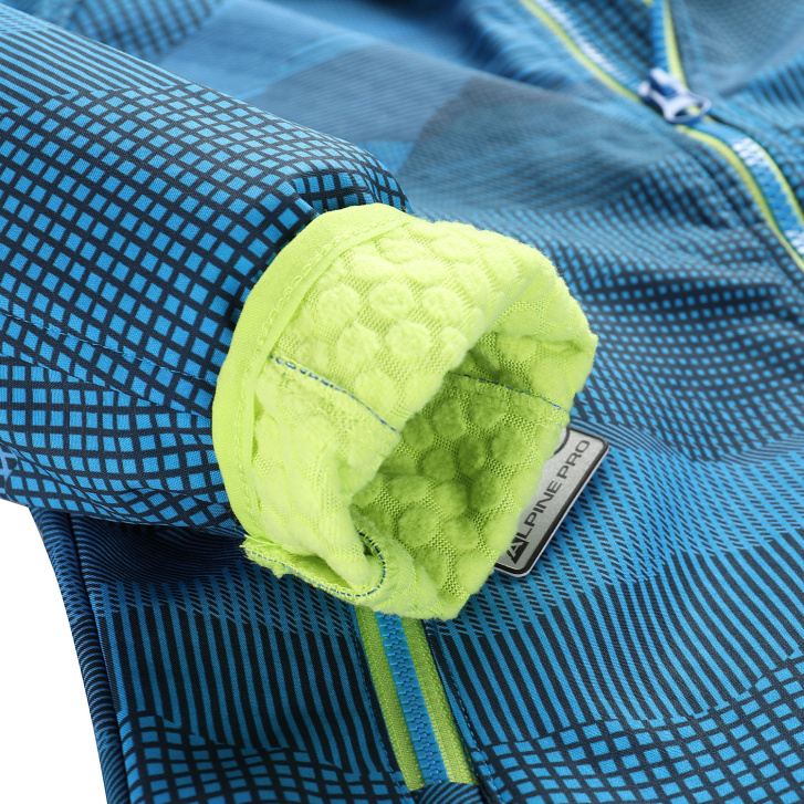 ALPINE PRO - EZORO DĚTSKÁ SOFTSHELLOVÁ BUNDA S MEMBRÁNOU