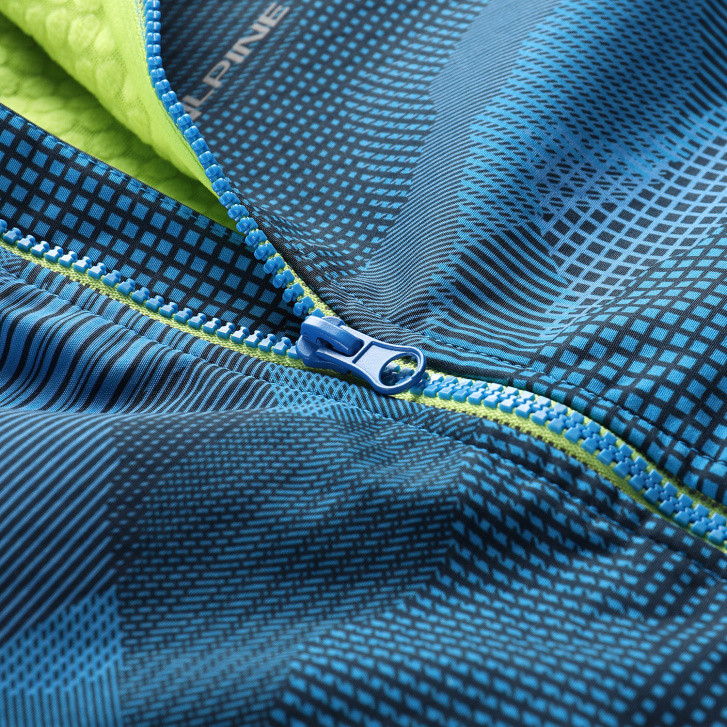 ALPINE PRO - EZORO DĚTSKÁ SOFTSHELLOVÁ BUNDA S MEMBRÁNOU