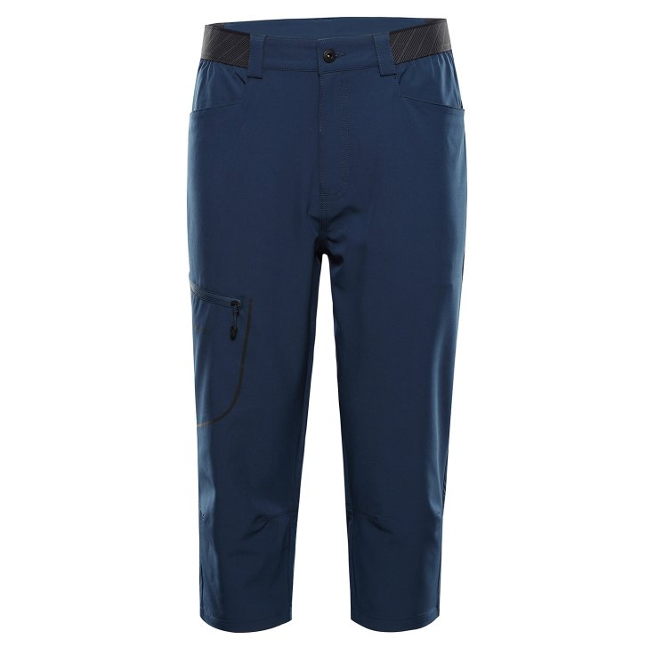 ALPINE PRO - WEDER 2 PÁNSKÉ SOFTSHELLOVÉ CAPRI KALHOTY