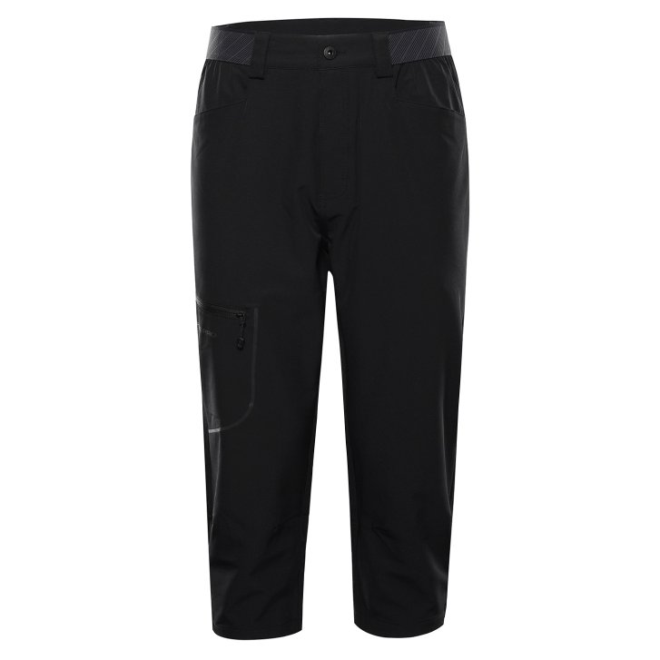 ALPINE PRO - WEDER 2 PÁNSKÉ SOFTSHELLOVÉ CAPRI KALHOTY