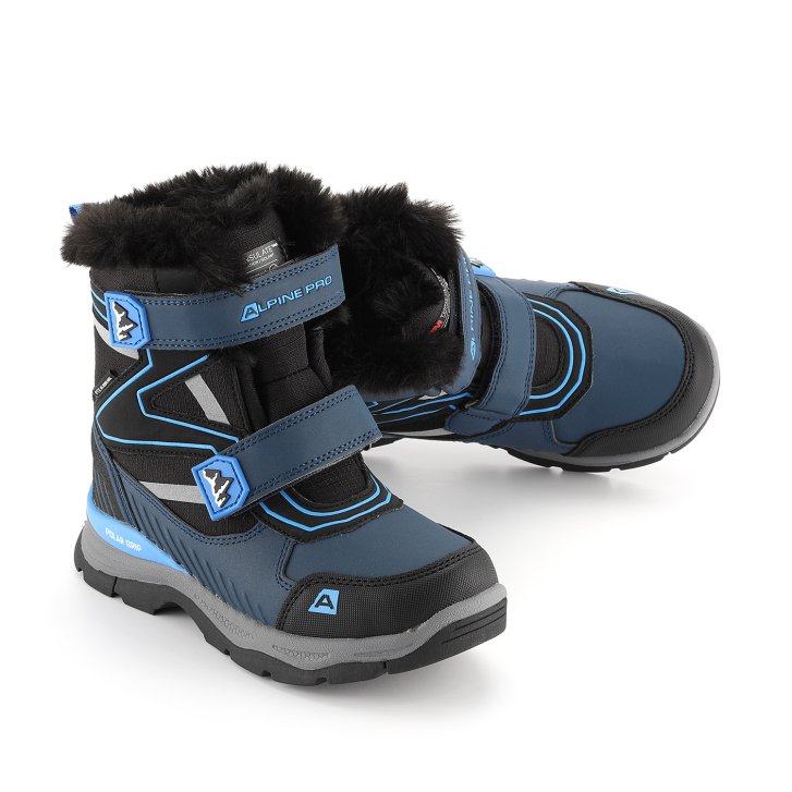 ALPINE PRO - ERABO DĚTSKÁ ZIMNÍ OBUV S PTX MEMBRÁNOU