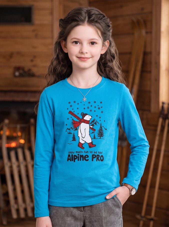 ALPINE PRO - ECCO 2 DĚTSKÉ TRIKO Z ORGANICKÉ BAVLNY
