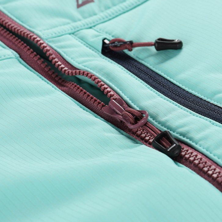 ALPINE PRO - NERCO DĚTSKÁ VESTA S MERINO VÝPLNÍ