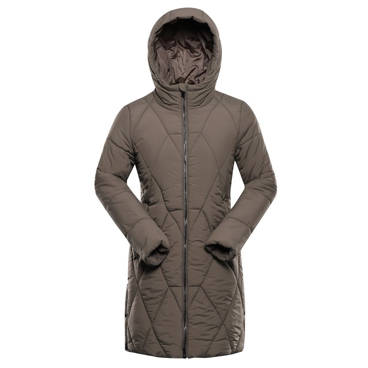 ALPINE PRO - DEFRA 2 DÁMSKÝ ULTRALEHKÝ ZIMNÍ KABÁT