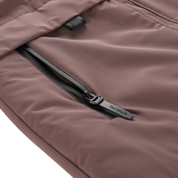 ALPINE PRO - WUSSA 2 DÁMSKÝ ZIMNÍ KABÁT S MEMBRÁNOU PTX