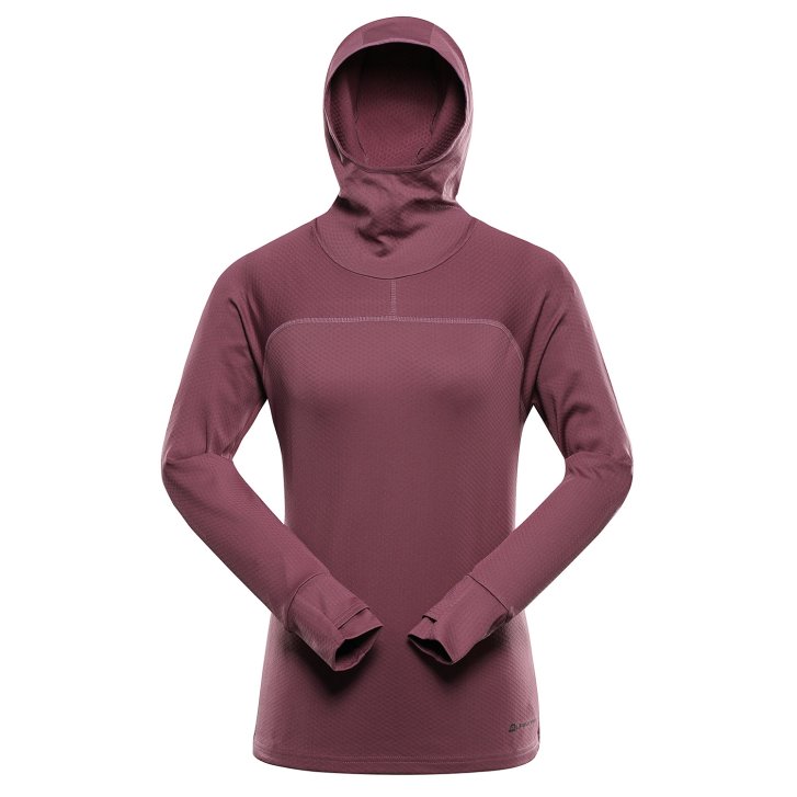 ALPINE PRO - ROLTA 2 DÁMSKÁ RYCHLESCHNOUCÍ MIKINA S COOL DRY