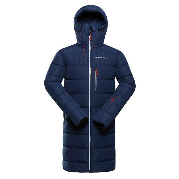 ALPINE PRO - PUER PÁNSKÝ ZIMNÍ KABÁT S MEMBRÁNOU PTX