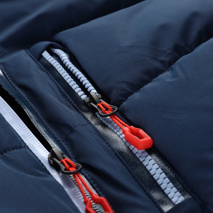 ALPINE PRO - PUER PÁNSKÝ ZIMNÍ KABÁT S MEMBRÁNOU PTX