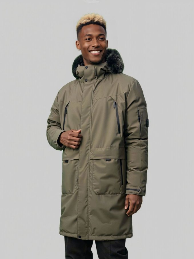 ALPINE PRO - WUSS 2 PÁNSKÝ ZIMNÍ KABÁT S MEMBRÁNOU PTX