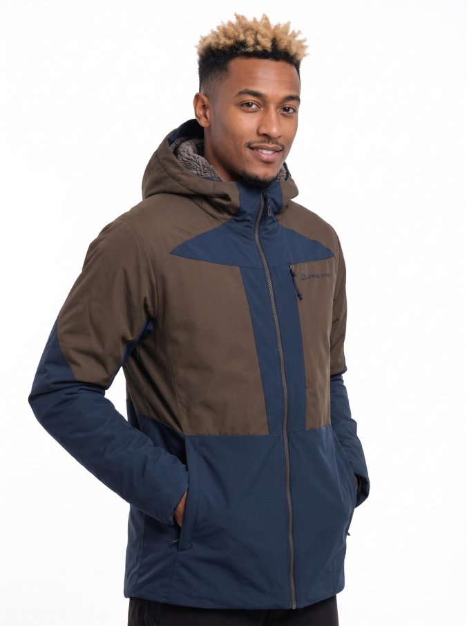 ALPINE PRO - TEMUN PÁNSKÁ OUTDOOROVÁ BUNDA S MEMBRÁNOU PTX