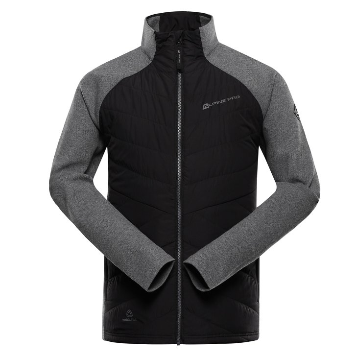 ALPINE PRO - JORW 2 PÁNSKÁ MIKINA S NANOTEX AQUAPEL