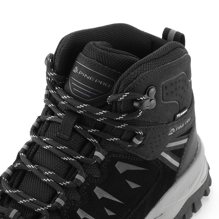 ALPINE PRO - MORETE OUTDOOROVÁ KOŽENÁ OBUV S PTX MEMBRÁNOU